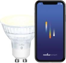 Nordlux Smart GU10, Leuchtmittel, 2200-6500K, 380L, 4,7W, dimmbar, klar (2070031000)
