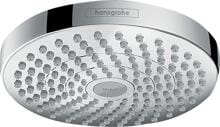 hansgrohe Croma Select S Duschkopf 180 2 Strahlarten wassersparend, Kunststoff, 9 l/min, 180 mm, Chrom (26523000)