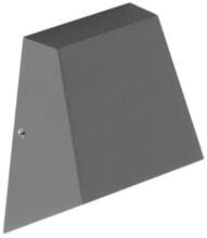Brumberg ALEXIS LED-Wandanbauleuchte 230V AC, 50Hz, 7W, 490lm, 3.000K, IP54, graphit struktur (65021103)