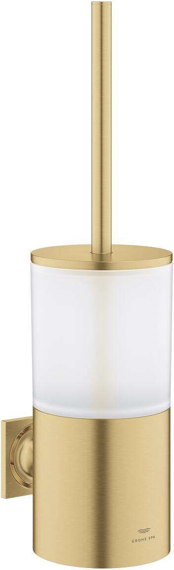 GROHE Allure Toilettenbürstengarnitur, Wandmontage, cool sunrise gebürstet (40340GN1)