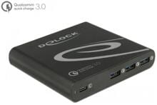 Delock USB Ladegerät 1xUSB Typ-C PD 85W + 3xUSB Typ-A QuickCharge3.0 (41431)