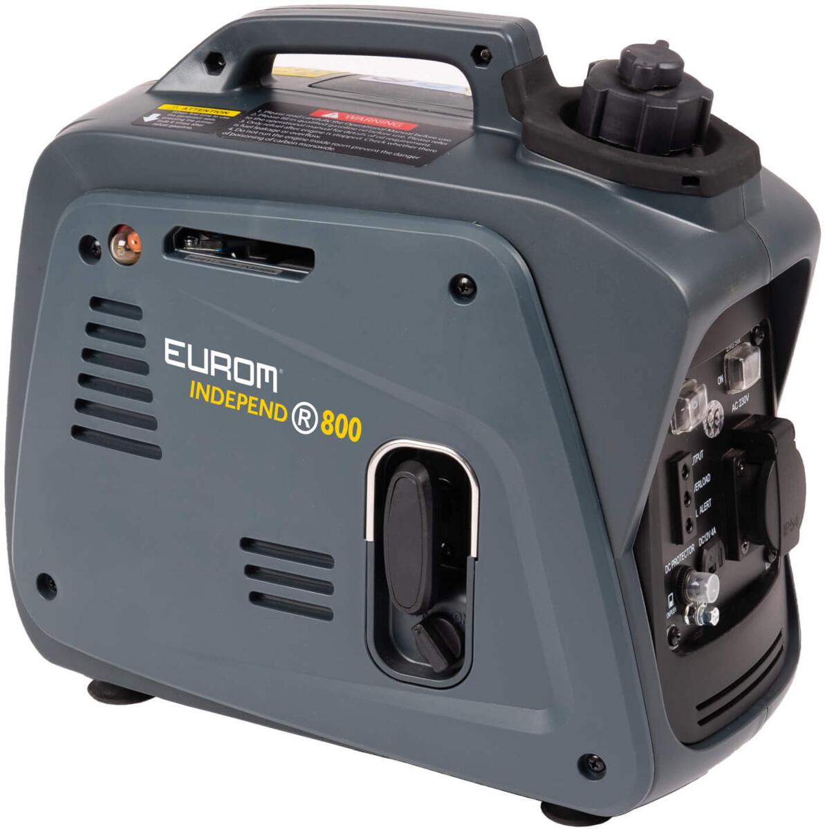 Eurom Independ 800 Benzinaggregat, 0,9kW, 2,1L Tankinhalt (441703)