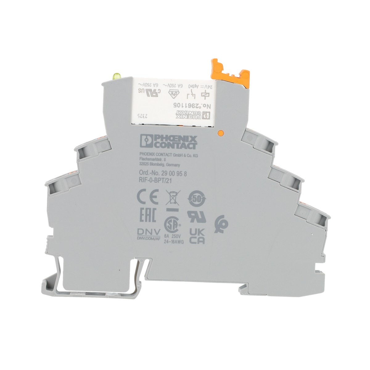 Phoenix Contact Relaismodul - RIF-0-RPT-24DC/21, 1 Wechsler (2903370 ...