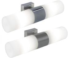 Nordlux Tangens Double Wandleuchte, E14, IP44, 2x25W, dimmbar