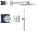 GROHE Precision Smartcontrol Duschsystem, Quickfix, Unterputz, mit Vitalio Smartactive 310 Cube, chrom (34875000)