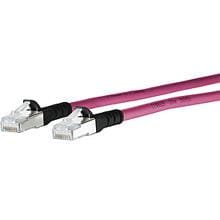 METZ CONNECT Patchkabel Cat.6A, 10G, AWG26, 2m, violet