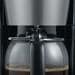 Severin KA 9543 Kaffeemaschine, 1000W, 10 Tassen, automatische Abschaltung, Warmhalteplatte, grau-metallic/schwarz