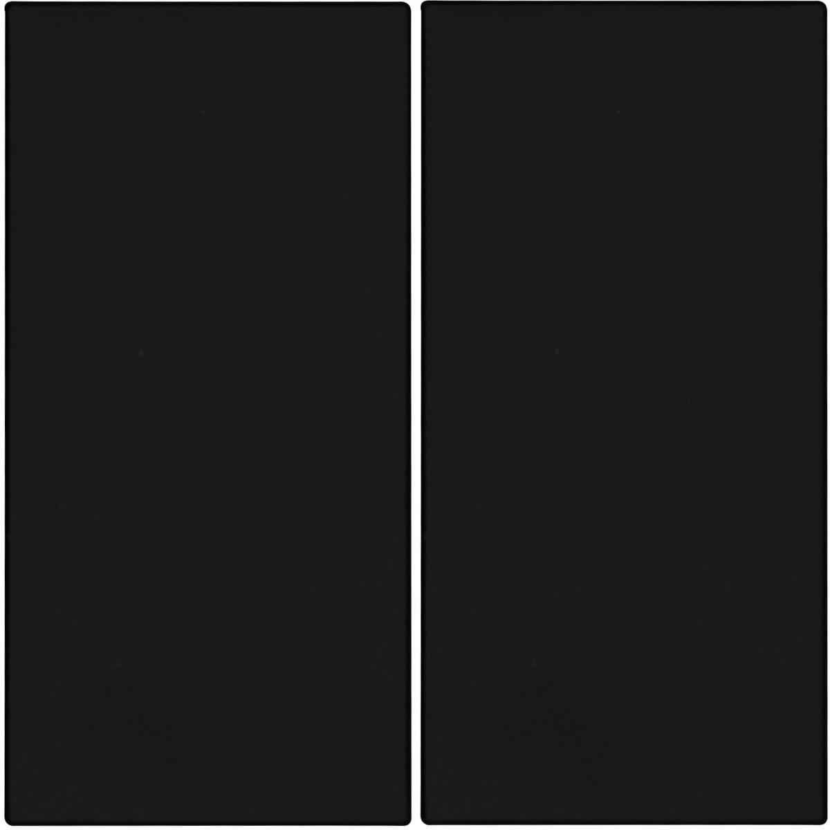 OPUS 55 Flächen-Doppelwippe für BRiDGE und Wandsender-Modul, mattschwarz (514.424.61)