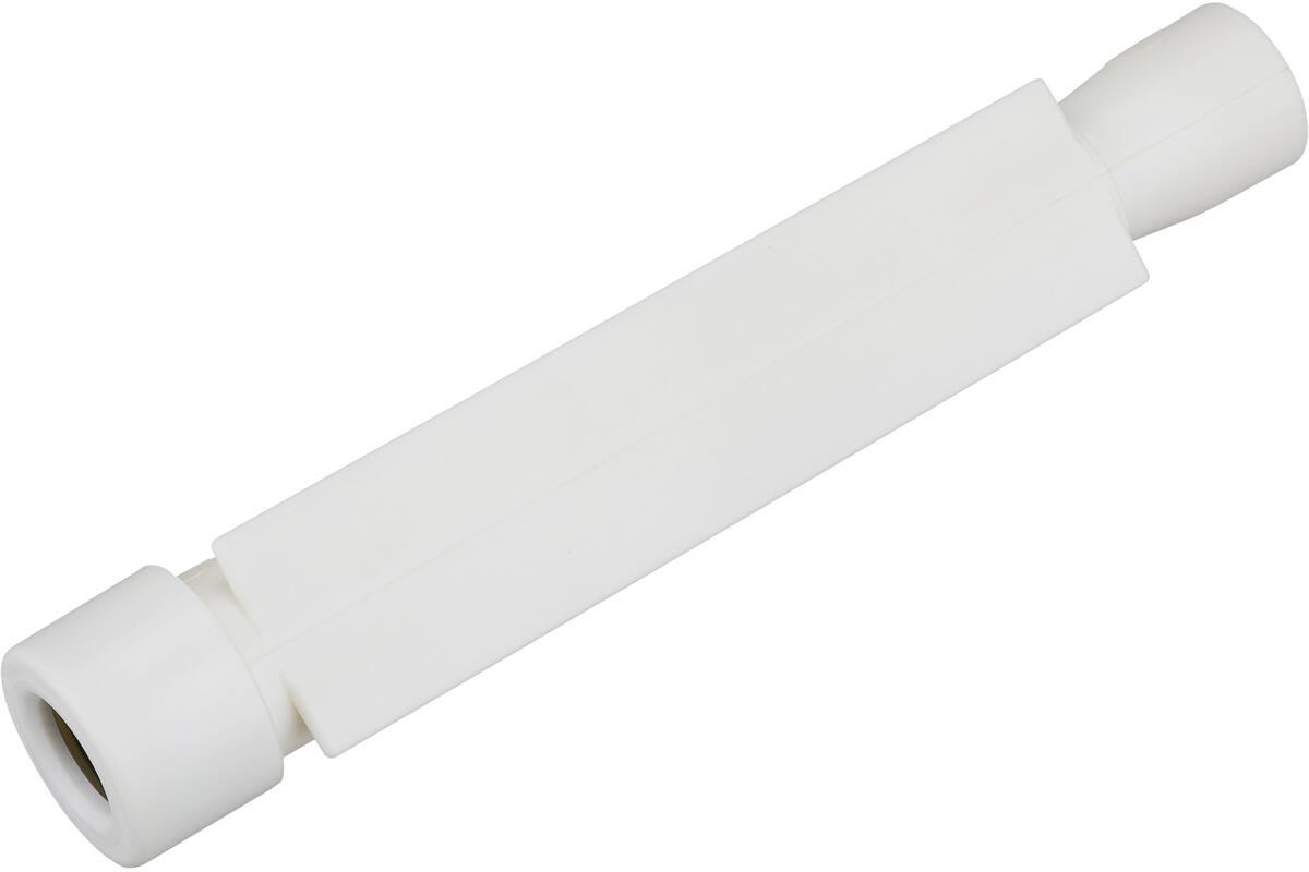 Fränkische Fibre net KmR 12 Kennzeichungsschild mit Rohrverschluss, 12mm, weiß (26571012), 25 Stck.