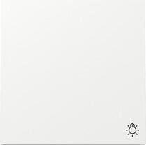 Gira 328570 Wippe mit Symbol Licht, Flächenschalter, Reinweiß glänzend, IP20