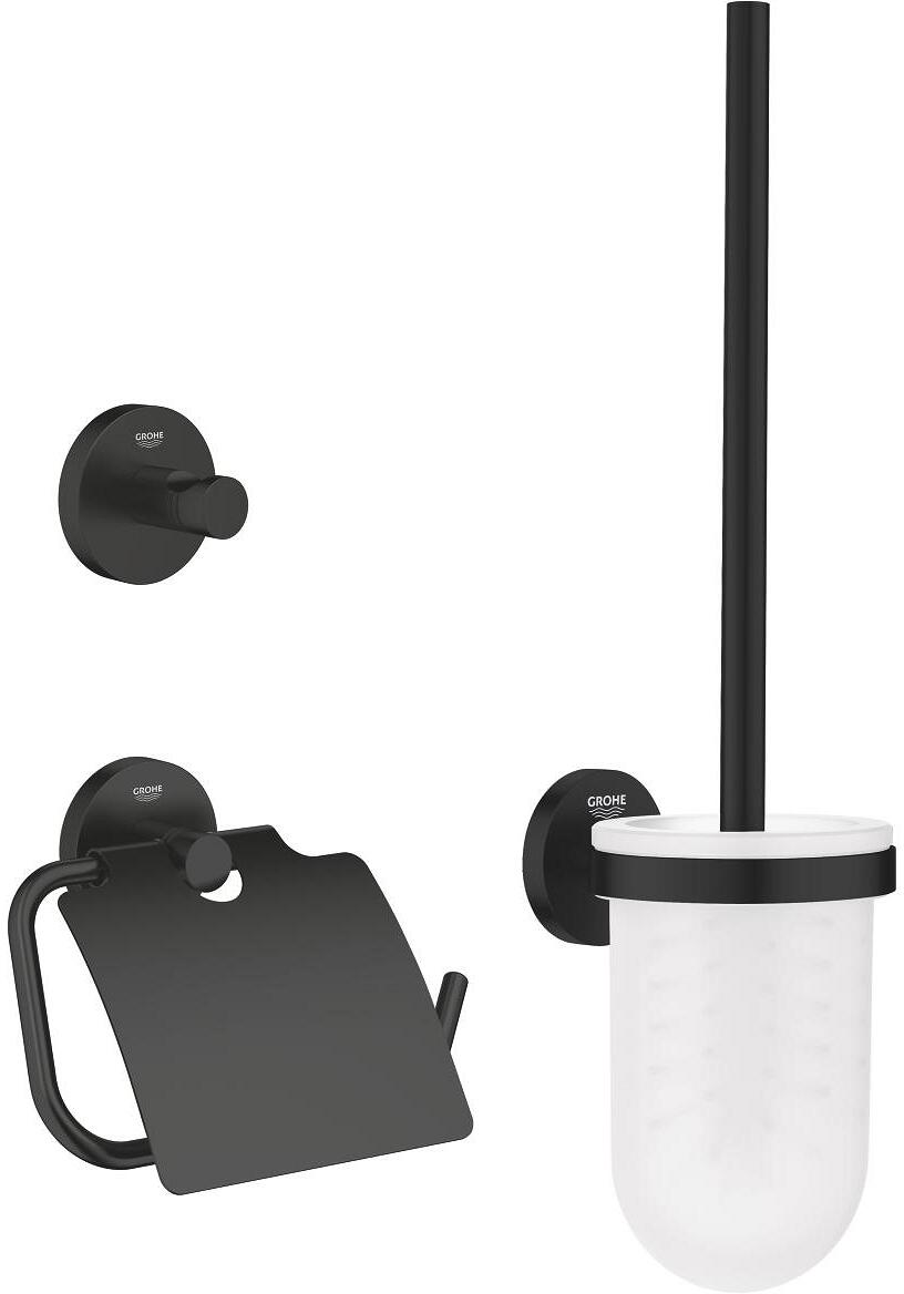 GROHE Start WC-Set, 3-in-1, Quickfix, mattschwarz (412042430)
