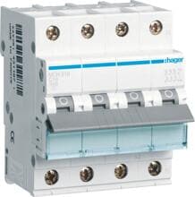 Hager MCN6XX Leitungsschutzschalter 3P+N 6kA C-Charakteristik 4 Module