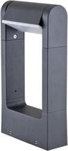 EVN LED Wegeleuchte, schwenkbar, IP54, 100-240V, 6W, 3000K, 550lm, 300mm, anthrazit (PL54150302)