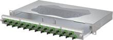 METZ CONNECT OpDAT slide2 Patchfeld VIK 24xE2000-S APC OS2, grau ( 1504605924-E )