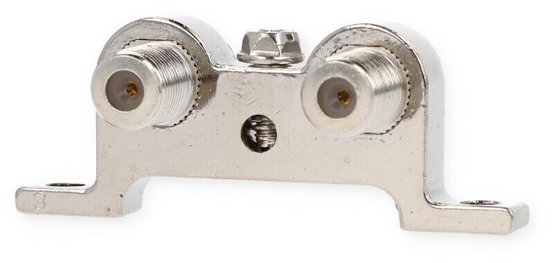 Axing CFA 9-01 Erdungsblock, zweifach, F/F, B/B, Wandmontage (CFA00901)