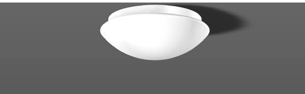 RZB Decken- und Wandleuchte Flat Polymero IP44, 75W, 1000lm, weiß (221023.002.1)