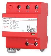 Dehn DSH B TNC 255 FM Kombi-Ableiter, 3-polig, Typ 1+2 (941306)