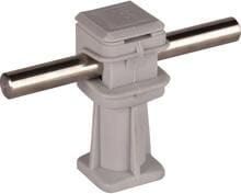 Dehn DEHNsnap Leitungshalter mit Innengewinde, Kunststoff, 36mm (204003)
