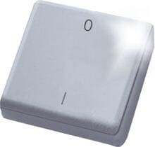 Eltako FMH2-sz, Funk-Minihandsender, 2 Signale, lasergraviert 0 + I, schwarz (30000754)