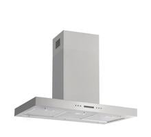 Amica IH 694 610 E EEK: A Inselhaube, 90 cm breit, 628 m³/h, Nachlaufautomatik, LED Beleuchtung, Edelstahl