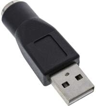 InLine USB Adapter Kabel, USB Stecker A auf PS/2 Buchse (33102)