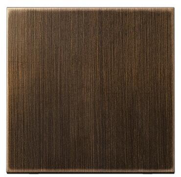 Jung ME1700AT Steuertaste Standard, Messing antik