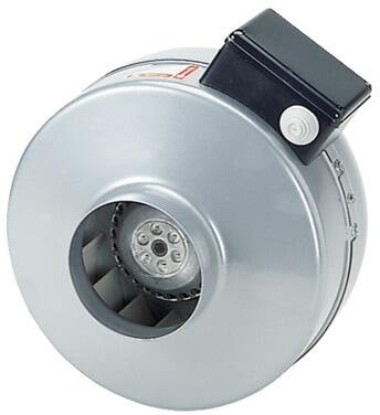 Maico ERR 12/1 Radial- Rohrventilator, DIN 125, Wechselstrom (0080.0272)