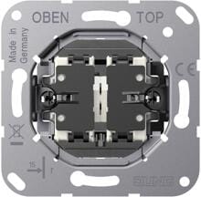 Jung K539EU Doppel-Kipptaster, 2 Wechsler, ohne Krallen, 10 A 250 V ~