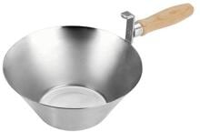 Cimco Gipspfanne aus Stahlblech, H75mm, D180mm, feuerverzinkt (140302)