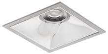 Brumberg APOLLO MIDI LED-Einbaudownlight 230 V AC, 50 Hz, 14.5 W, CRI > 90, Reflektor silber hochglänzend, quadratisch