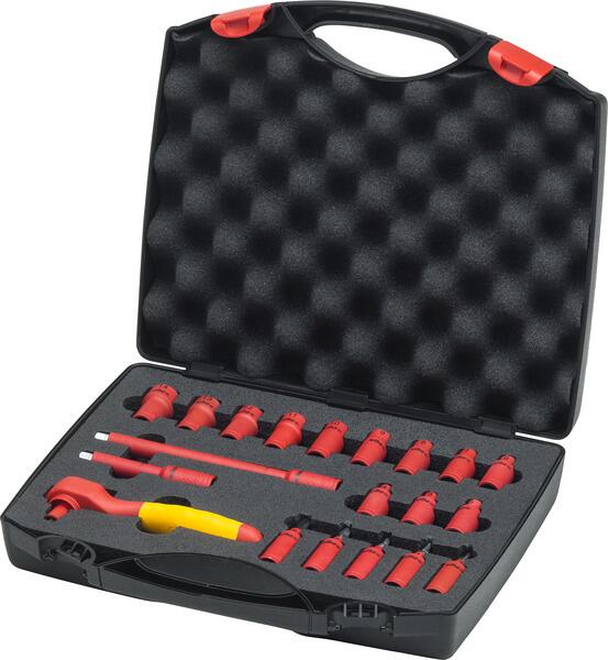 Wiha 7209NK2001 Ratschenschlüssel Set isoliert 1/4z (43025)