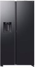 Samsung RS80F65KDFEF Stand Side-by-Side Kombination, 91,2 cm breit, 640 L, NoFrost+, Wassertank, WIFI, Wasser-/Eiswürfel, schwarz
