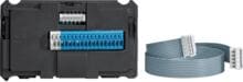 Hager Klingeltaster, Anschlussmodul, Einbau mit Halterung, max. 16 Tasten/Modul, 16 Modul kaskadierbar (REH312X)