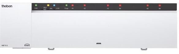 Theben HMT 6 S KNX Heizungsaktor 6-fach, für 6 Stellantriebe, Heizkreisverteiler 4900373