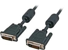 EFB-Elektronik DVI 24+1 Dual Link Anschlusskabel, Länge 3m, schwarz (K5434.3)