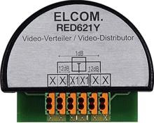 Elcom RED621Y Verteiler/Abzweiger 1-fach, UP, 2-Draht, schwarz