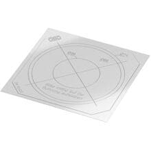 OBO Bettermann ZH 68-DF Dichtfolie für Hohlwanddose, Ø68mm, transparent (2003850)