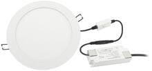 Leuchtek LED-Einbauleuchte Serie PR, 3000K/4000K/5700K, rund, weiß