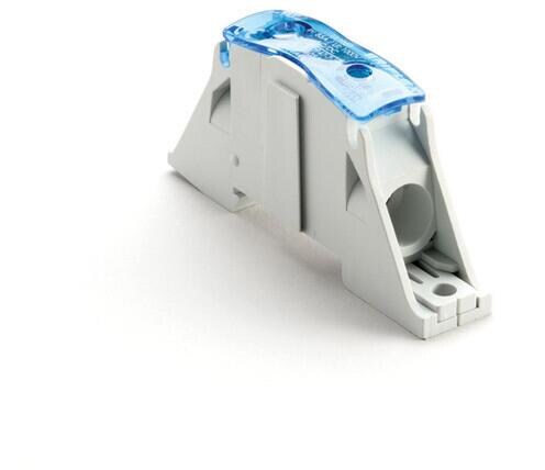 Erico SB80AL Power Block Durchgangsklemme, 1-polig, 17,3x84x42mm, 6-16mm², 105A, Aluminium (561160)