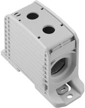 Weidmüller WPD 133 1X300/1X300 GY Potentialverteilerklemme, Schraubanschluss, 300qmm, 520A, 1000V, 2 Anschlüsse, lichtgrau (2502850000)