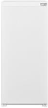 respekta Tammo Einbaukühlschrank, Nischenhöhe 122 cm, 54 cm breit, 193 L, 5 Glasablagen, LED Beleuchtung, Regelbares Thermostat, weiß