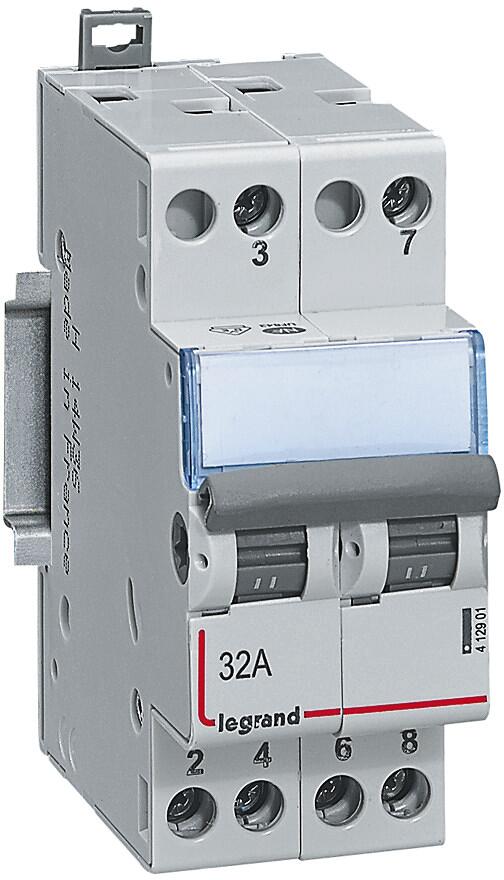 Legrand 412901 CX3 Wechselschalter 4-Polig, 32A, 400V