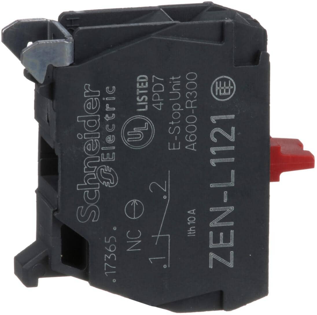 Schneider Electric ZENL1121 Hilfsschalterblock, 1 Öffner