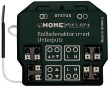 HomePilot Rollladenaktor smart Unterputz, Funkfähiger Unterputz-Aktor für Rollläden-, Raffstore und Markisen, App, schwarz (10941001)