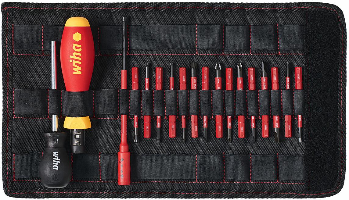 Wiha Drehmoment-Schraubendreher Set TorqueVario-S, 18-tlg.