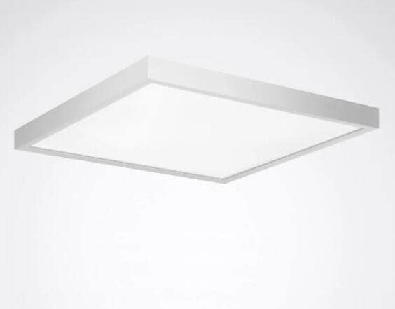 Trilux 2350 G4 D PW19 36/29/ML-8MC ET LED-Deckenanbauleuchte, quadratisch, 28W, 3600lm, 4000K, weiß (8537240)