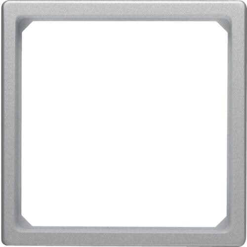Berker 11096074 Adapterring für Zentralstück, 50x50mm, Q.1/Q.3, alu samt, lackiert