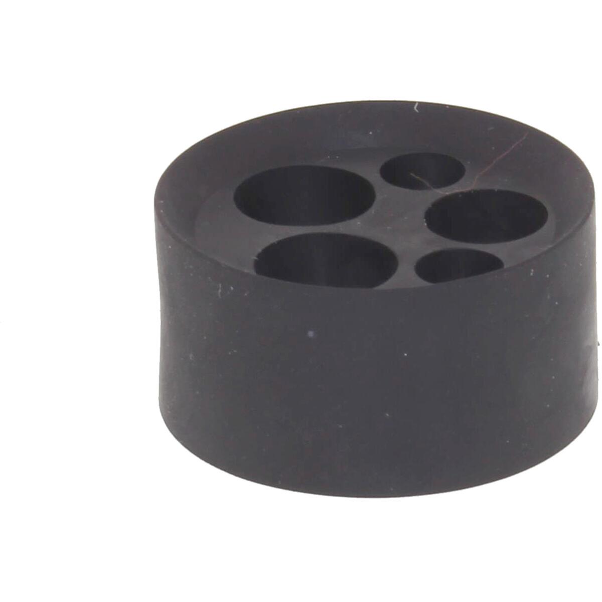 Wiska MFD 40/02/070-01/100-02/115 Mehrfachdichtung für 5 Kabel, IP66, schwarz (10102765)