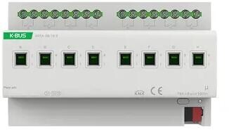 GVS KNX Schaltaktor, 8-fach, 16A, KNX-Secure, REG, grau (ARSA-08/16.S)