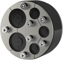 Hauff HRD SG b40 A2/EPDM Standard-Ringraumdichtung mit Segmentringtechnik, silber 